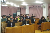          2007년 추계전도집회 - 지역목사님들과 대전교회 형제자매님들   